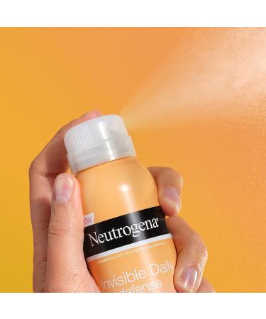 Neutrogena Invisible Daily Defense Body Sunscreen Spray | Broad Spectrum SPF 60+ | Oxybenzone-Free & Water-Resistant | 5 oz - Protect Against Sun & Environmental Aggressors - Buy Online on GoSupps.com