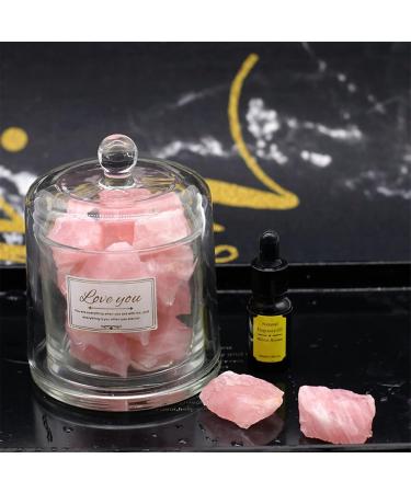 1pc or 200g Natural Rose Quartz Stone Specimen Pink Crystal Stone Home Decoration Gift Stone Mineral Specimen (Color : Rose Quartz Size : 190-200g) 190-200g Rose Quartz - Buy Online on GoSupps.com