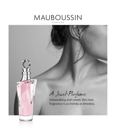 Mauboussin - Rose Pour Elle 100ml (3.3 Fl Oz) - Eau de Parfum for Women - Floral Fruity & Fresh Scents 3.4 Ounce (Pack of 1) - Buy Online on GoSupps.com