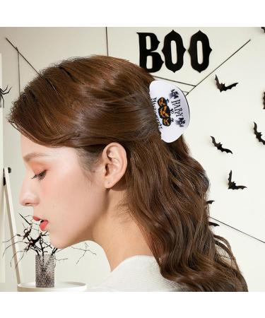 Halloween Hairpin Halloween Hair Jaw Clips Cosplay Styling Hair Clip Non-Slip Ponytail Claw Clip Party Theme Styling Hairpin for Women Girls Party B18-4-5 - Buy Online on GoSupps.com