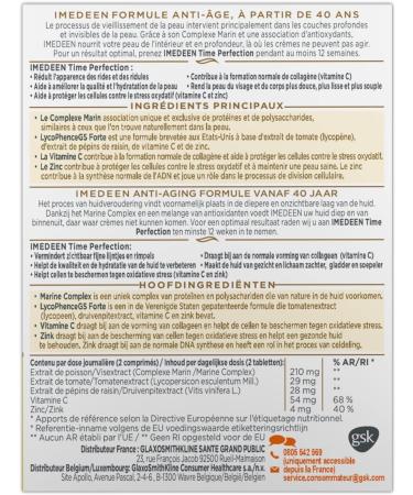 Imedeen Time Perfection 120 Tablets - Advanced Anti-Aging Supplement - Buy Online on GoSupps.com