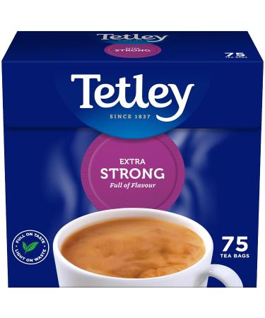 Tetley Extra Strong 75 Teabags (Pack of 3) - Buy Online on GoSupps.com