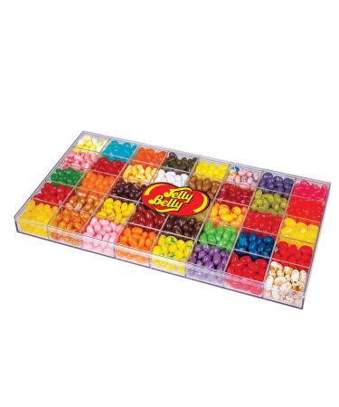 Jelly Belly 40-Flavor Clear Gift Box - Genuine, Official, Straight from the Source