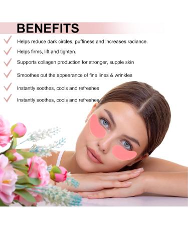 Reusable Eye Patches with Massage Stick - Dual-Head Design Fine Line Reduction & Skin Firming - Washable Portable Eye Mask for Small Faces - Buy Online on GoSupps.com