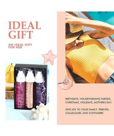 Womens Body Spray Fragrance Mist Gift Set Body Spray for Women Pack of 3 Each 3.4 Fl Oz Total 10.2 Fl Oz Dreams - Buy Online on GoSupps.com