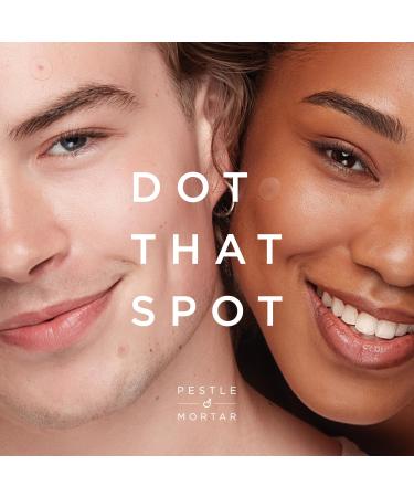 Pestle & Mortar THE SPOT DOTS - Hydrocolloid dots to quickly clear spots. Ultra-thin dots designed for discreet overnight wear effectively targeting acne breakouts while you sleep. - Buy Online on GoSupps.com