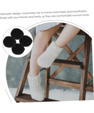 FOMIYES High Heels Forefoot Pad - Metatarsal & Anti-Skid Palm Socks for Women | Comfortable Summer Dressy Heel Inserts - Buy Online on GoSupps.com