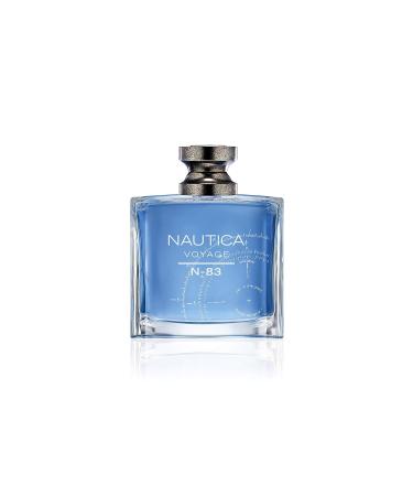 Nautica Voyage N-83 Eau de Toilette 3.4 fl oz (Pack of 1) Notes of Spicy Mint Cardamom and Musk Men's Fragrance Long Lasting Everyday Fragrance Travel Size - Buy Online on GoSupps.com