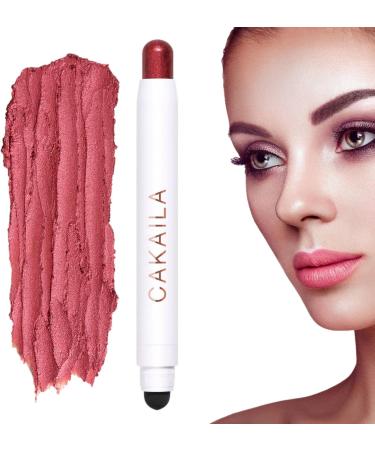 Eye Shadow Sticks Smudge-Proof Double-end Pencil Eyeshadow Stick | Highlighter Stick Makeup Crayon Automatic Rotating for Silky Look - Buy Online on GoSupps.com