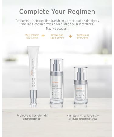 Kerstin Florian Brightening Facial Serum | Vitamin C Complex Boosts Collagen | Evens Skin Tone and Reduces Dark Spots | Facial Serum for All Skin Types (1 fl oz) - Buy Online on GoSupps.com