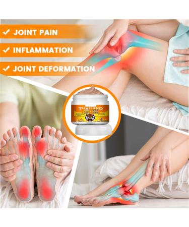 Cr me au tigre rouge cr me contre la douleur les articulations et les os soulage les douleurs articulaires pour la taille/bras/l'arri re de la main convient tous les types de peau (1 pi ce) 1 Pi ce. - Buy Online on GoSupps.com