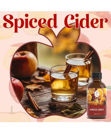 Buy Autumn Spiced Cider Essential Oil 120ml | Natural Fall Fragrance for Diffusers Massage & Candle Making - Buy Online on GoSupps.com