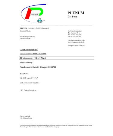 High-Dose OPC Grape Seed Extract Powder 1kg - 50% OPC - Pure Additive-Free Made in Germany - Lab Tested French Grapes - Buy Online on GoSupps.com