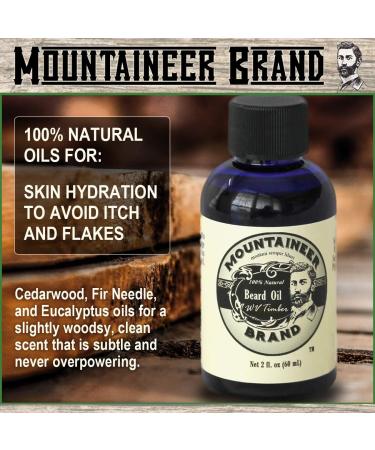 Mountaineer Brand - 100% Natural Complete Beard Care Kit | Wash Oil Balm & Brush - Perfect for Every Beard - Buy Online on GoSupps.com