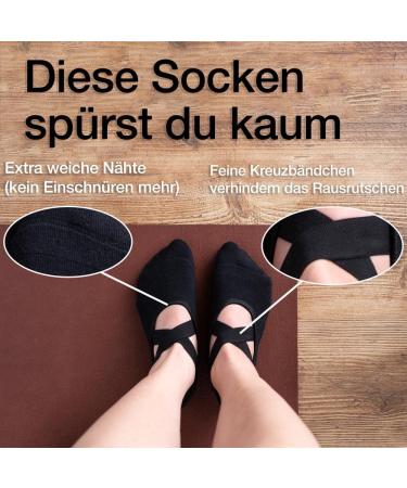 Pilates 4 Life Yoga & Pilates Socks for Women | Size 37-42 | Anti-Slip Safety & Comfort - Buy Online on GoSupps.com