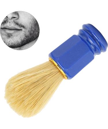 Razor Brush for Soft Hair - Exquisite Blue Shaving Brush with Fine Bristles - Perfect Gift for Grooming Enthusiasts - Buy Online on GoSupps.com