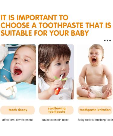 Low Fluoride Kids Foam Toothpaste - Natural Orange Flavor | Reduce Plaque - Children's Toothpaste - Buy Online on GoSupps.com