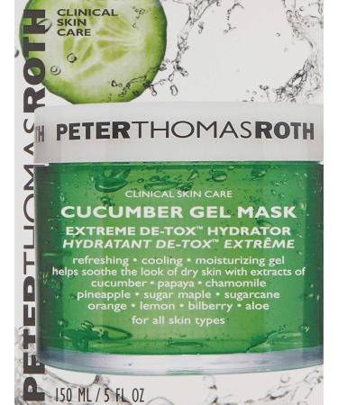 Peter Thomas Roth Cucumber Gel Mask 5 fl oz - Cooling & Hydrating Facial Mask - Buy Online on GoSupps.com