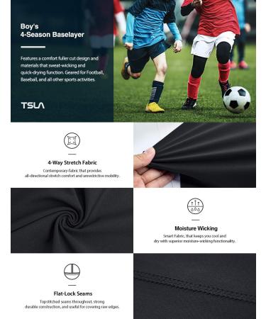 Buy TSLA Boys Compression Pants | USF 50+ Baselayer & Cool-Dry Running Leggings | 4-Way Stretch Workout Pants | Charcoal - International Shipping Available - Buy Online on GoSupps.com