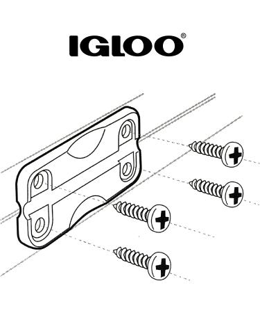 Igloo Cooler Plastic Hinges for Ice Chests (Set of 3) - Buy Online on GoSupps.com