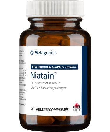 Metagenics Niatain - Extended Release Niacin - 60 Tablets
