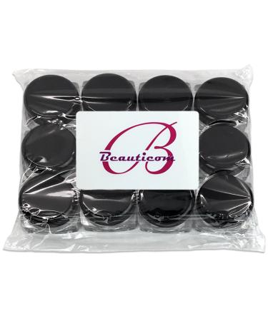 144 Pieces Beauticom 5G Clear Square Jars with Black Lids - BPA Free Containers for Scrubs Oils Creams & Lotions Ideal for International Shipping - Buy Online on GoSupps.com