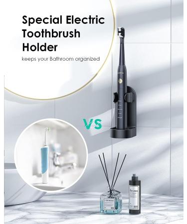 oraimo Electric Toothbrush for Adults - Rechargeable Sonic Power Toothbrush with 8 Dupont Brush Heads and Holder | 5 Modes, Smart Timer, Fast Charge | ET1C - Buy Online on GoSupps.com