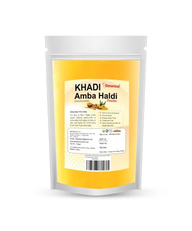 Biosur Pharma Khadi Omorose Kasturi Haldi Amba Haldi Powder For radiant skin 100 Gm Amba Haldi 100 g Pack of 1