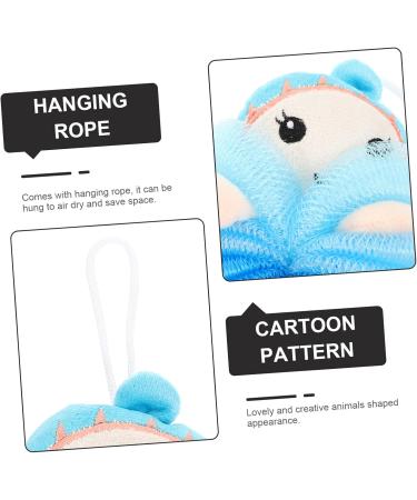3pcs Bath Ball Sponges | Soft & Cute Loofah Shower Poufs for Body Scrubbing | Gentle Mesh Esponja para Ba arse - Buy Online on GoSupps.com