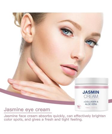 Binnan Jasmine eye cream desalination eye bag jasmine ointment for dark circles 100ml ointment eyes jasmine ointment plus desalination eye bag eye structure recovery dark circles moisturizer - Buy Online on GoSupps.com
