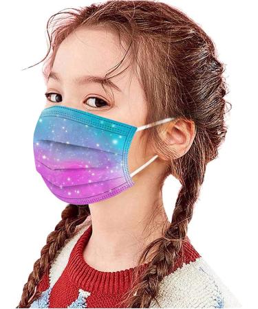 TT-50 Dinosaur Printed Kids Disposable Masks - 3-Layer Dust Protection & Multifunctional Scarf - Buy Online on GoSupps.com