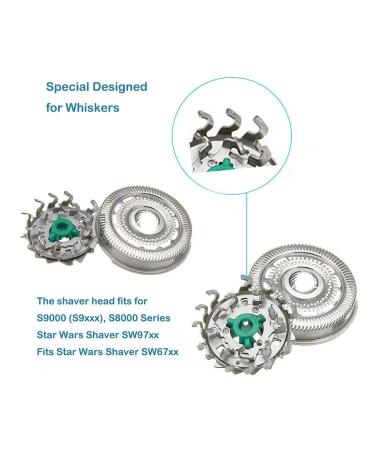 Buy SH90/72 Replacement Heads for Philips Norelco 9000 & 8000 Series - Upgrade SH90/62 Blades 3-Pack - Fast International Shipping - Buy Online on GoSupps.com