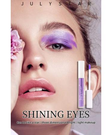 Julystar Polarized liquid eye shadow cosmetics shimmering monochromatic eye shadow cosmetics (04#) - Buy Online on GoSupps.com