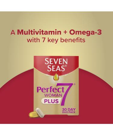 Seven Seas Perfect7 Woman Plus Multivitamin with Omega-3 and Vitamin D - 30 Day Supply - Buy Online on GoSupps.com