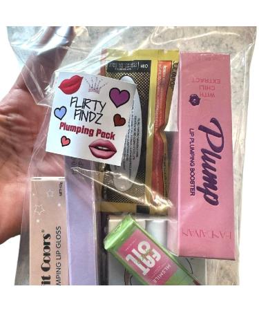 Diva Stuff Lip Plumping Gloss Set - 5 Piece Hydrating Lip Gloss - Clear Sheer & Shimmer - Paraben Free Cruelty Free with Chili Seed Oil & Hyaluronic Acid - International Shipping Available - Buy Online on GoSupps.com