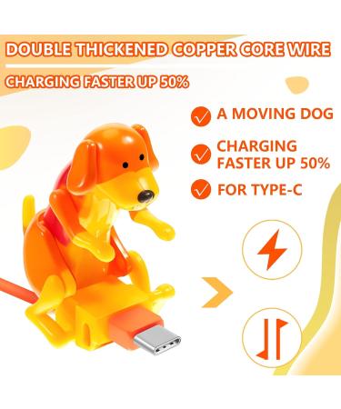 Frienda Dog Charging Cable - Cute 2-Piece USB Type C Charger for Dogs & Smartphones - Ideal for Data Transmission & Fast Charging - Buy Online on GoSupps.com