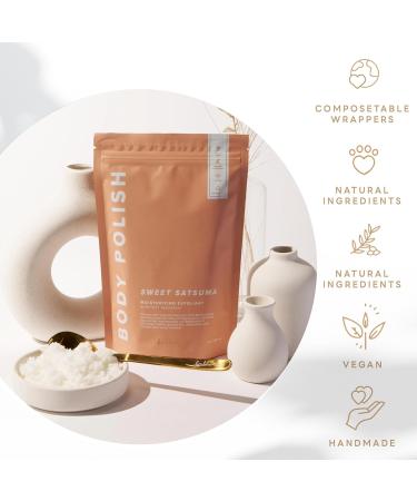 Mango Sorbet Body Scrub & Polish - Moisturizing Exfoliating Handmade Eco-Friendly | USA Made - Buy Online on GoSupps.com