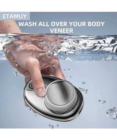 Portable Mini Electric Razor for Men - Waterproof USB Rechargeable Shaver (Gradual Black) - Buy Online on GoSupps.com