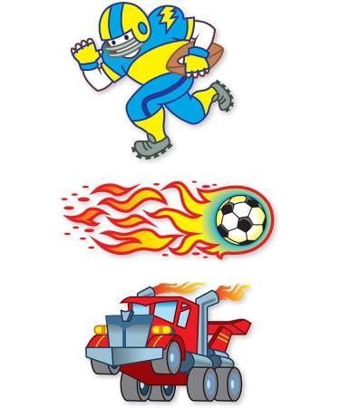 Melissa & Doug Blue Temporary Tattoos Bundle - 100+ Kid-Friendly Designs with Scratch Art Mini-Pad - Buy Online on GoSupps.com