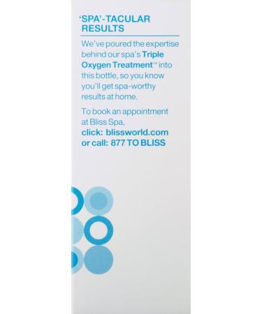 Bliss Triple Oxygen Instant Energizing Eye Gel 15ml | Revitalize Eyes | International Shipping Available - Buy Online on GoSupps.com