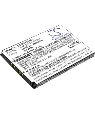 Replacement Battery for Datalogic Axist - 3200mAh/3.8V Compatible with 3H21-00000491 94ACC0128 94ACC0129 - International Shipping Available - Buy Online on GoSupps.com
