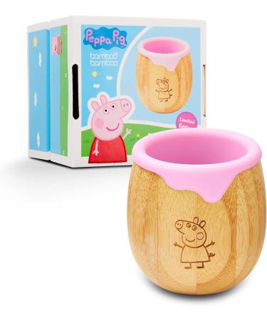 Peppa Pig X Baby and Toddler Sippy Cup - 150ml Eco-Friendly Dinky Cup with Silicone Drip Rim - Ideal Toddler Transition Cup - Buy Online on GoSupps.com