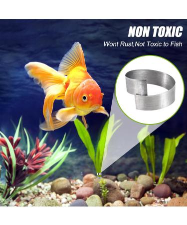 TOYMIS 25pcs Aquarium Plant Weights Anchors Bendable Plant Anchors Aquarium Plant Over Weight Anchor Metal Aquatic Plant Weights for Live Plants Reinforced Weights Prevents Floating - Buy Online on GoSupps.com