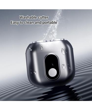 Buy Mini Electric Beard Cutter - Portable USB Lightweight with LED Display | Ideal Travel Clipper for Men - Buy Online on GoSupps.com