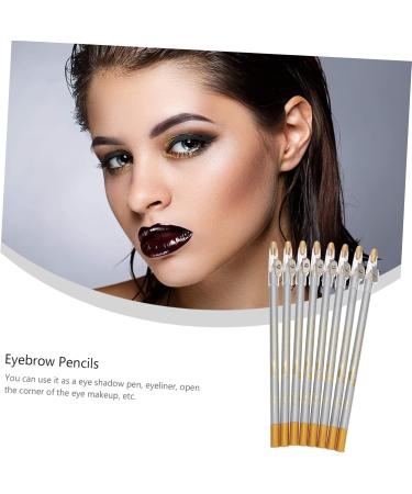 Amosfun 8pcs Tool -in- Eyeliner Pencil Women Sharpener Pen Strokes Eyebrow with Makeup Pencils Girls 1 count (Pack of 1) As Shown - Buy Online on GoSupps.com
