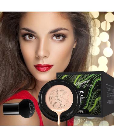 Buy Air Cushion CC Cream & Mushroom Head BB Cream - Moisturizing Concealer Perfect Cover (Ivory) - International Shipping Available - Buy Online on GoSupps.com