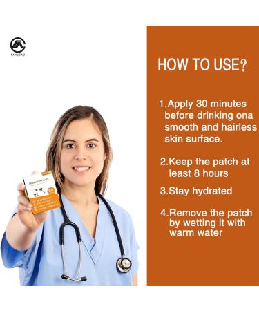 FANGCAO Patches for Party 60 Packs Party Recovery Patches Redee Patch Fast-Acting Relief for Men and Women with Green Tea Use Before Drinking Enjoy No Regret Night and Wake Up Refreshed - Buy Online on GoSupps.com