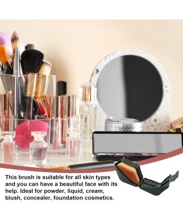 Wpsagek Foundation Brush for Liquid Makeup | Face Blush Concealer Brush - Liquid Powder Brush Rhombic Make up Brush Flat Top Cosmetics Applicator Face Makeup Tool - Buy Online on GoSupps.com