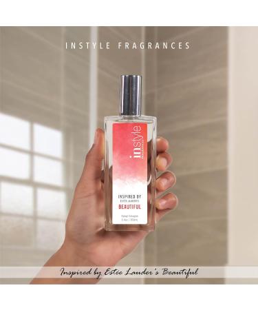 Instyle Fragrances | Inspired by Estee Lauder's Beautiful | Women s Eau de Toilette | Vegan Paraben & Phthalate Free | Never Tested on Animals | 3.4 Fl Oz - Buy Online on GoSupps.com