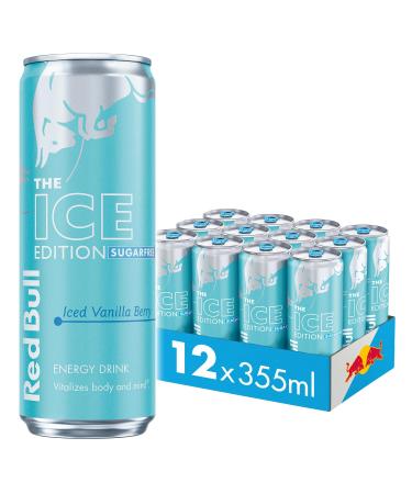 Red Bull Winter Iced Vanilla Berry Edition Sugar Free 12 x355 ml